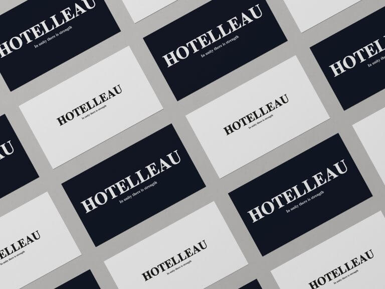 Huisstijl laten maken Hotelleau